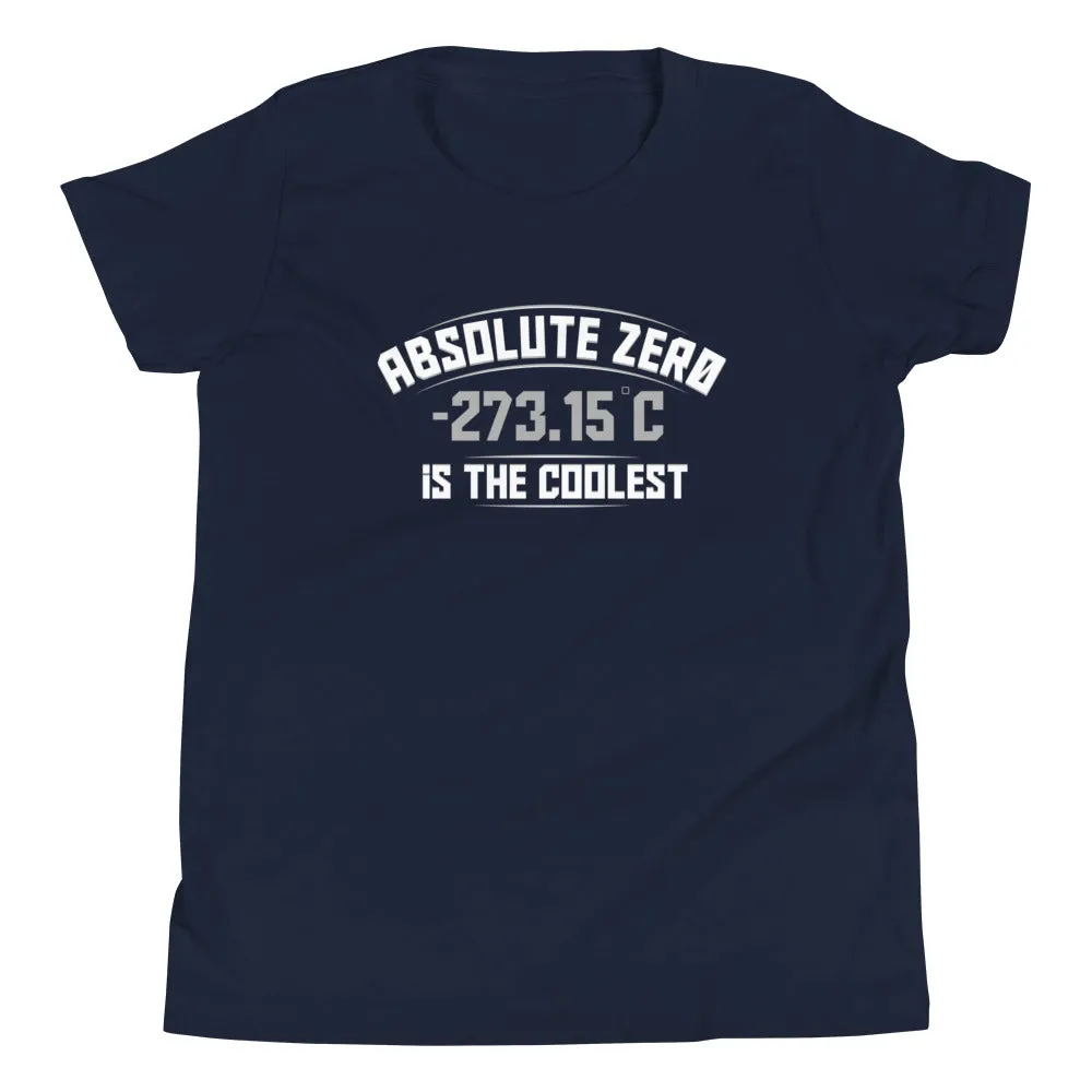 Absolute Zero Is The Coolest Kid's Youth Tee