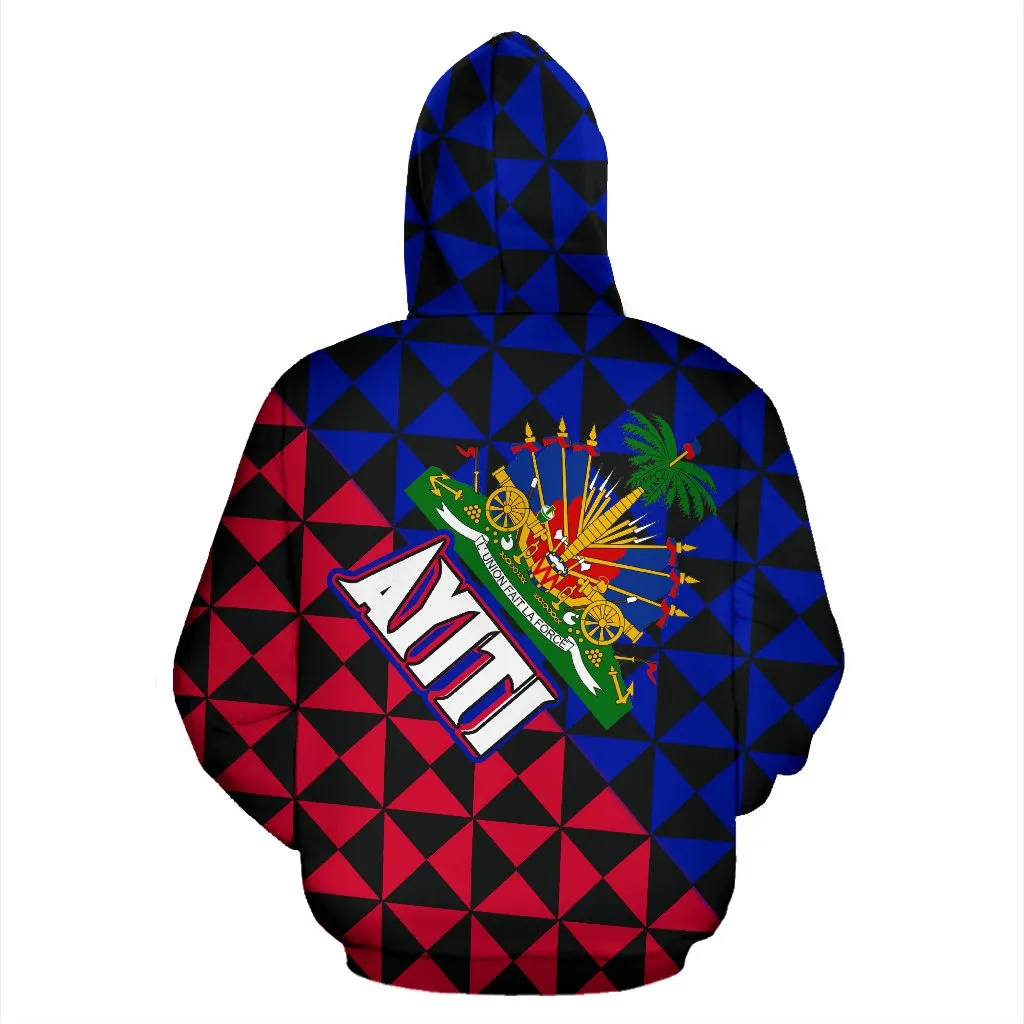 Ayiti-Haiti Hoodie Coat Of Arms New Style TH5