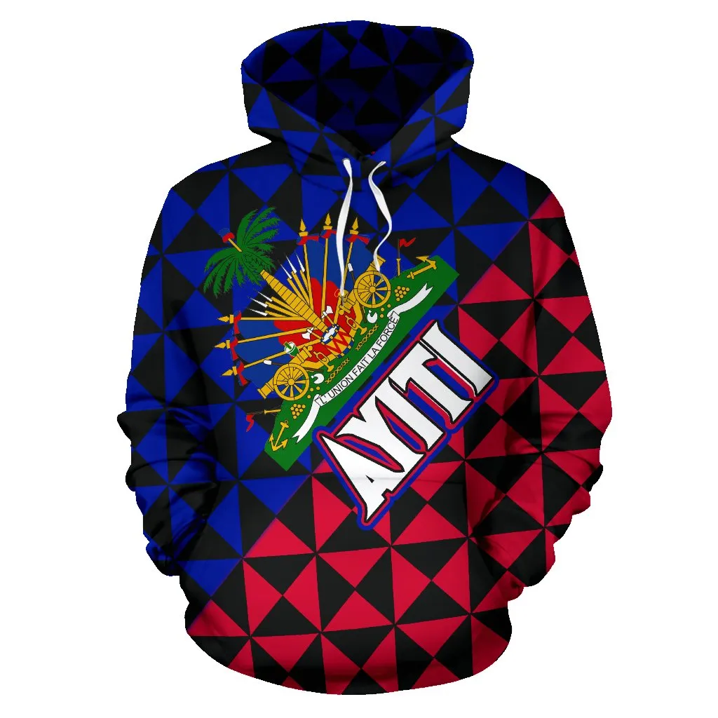 Ayiti-Haiti Hoodie Coat Of Arms New Style TH5