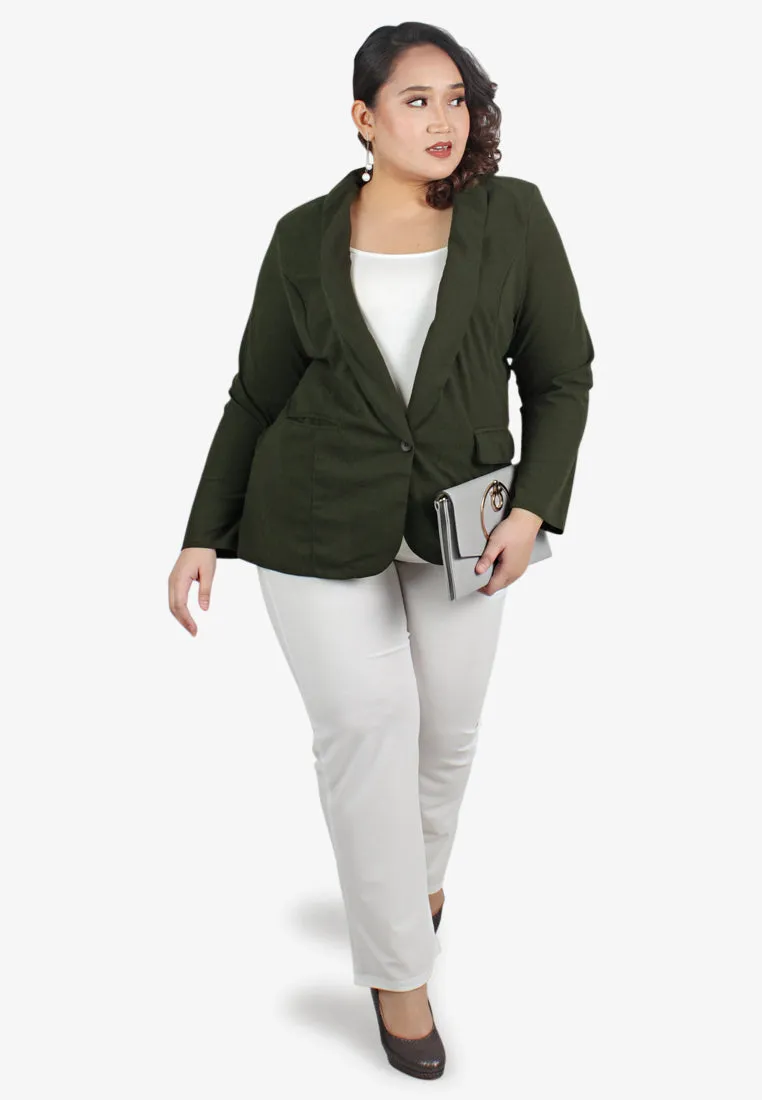 Blair Stretch Work Blazer - Black