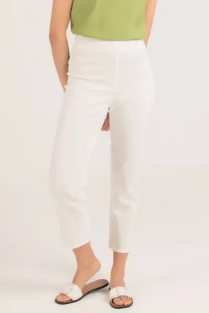 Bonita Straight Pants in White