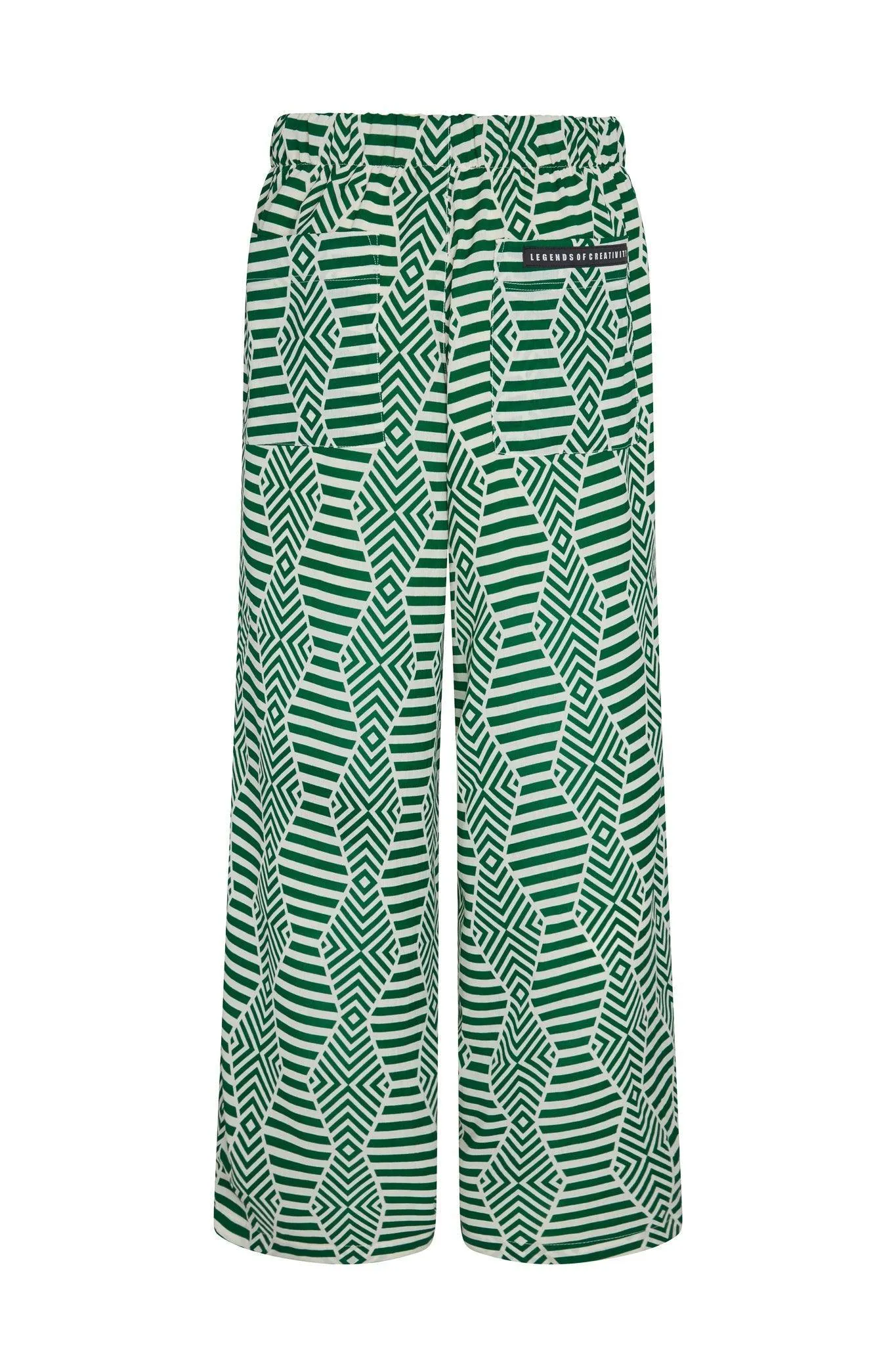 Bowie Baggy Printed Linen Pants