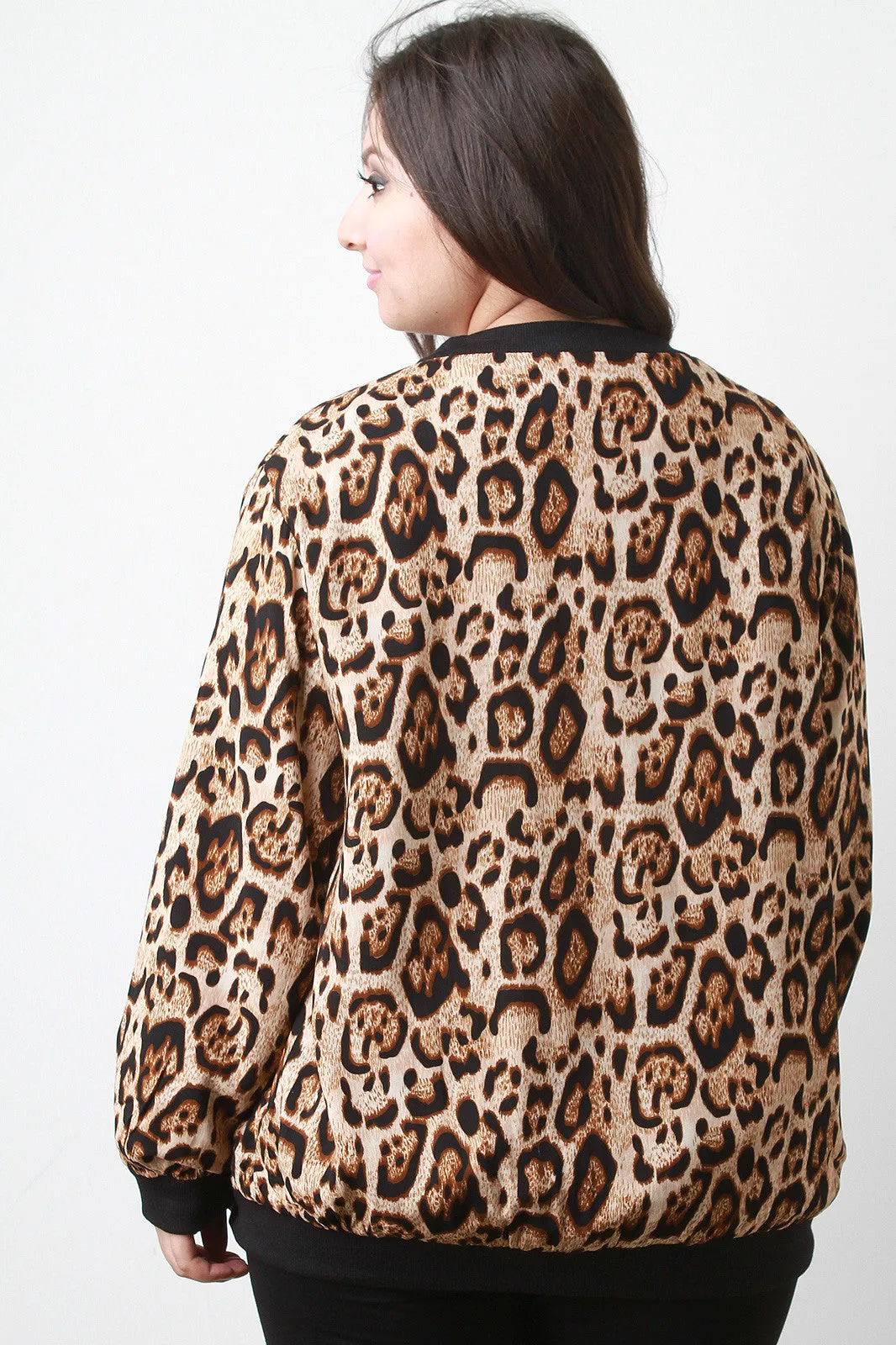 Cheetah Zipper Jacket