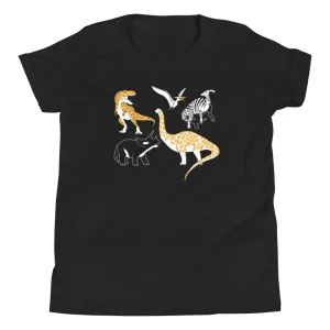 Dino Prints Kid's Youth Tee