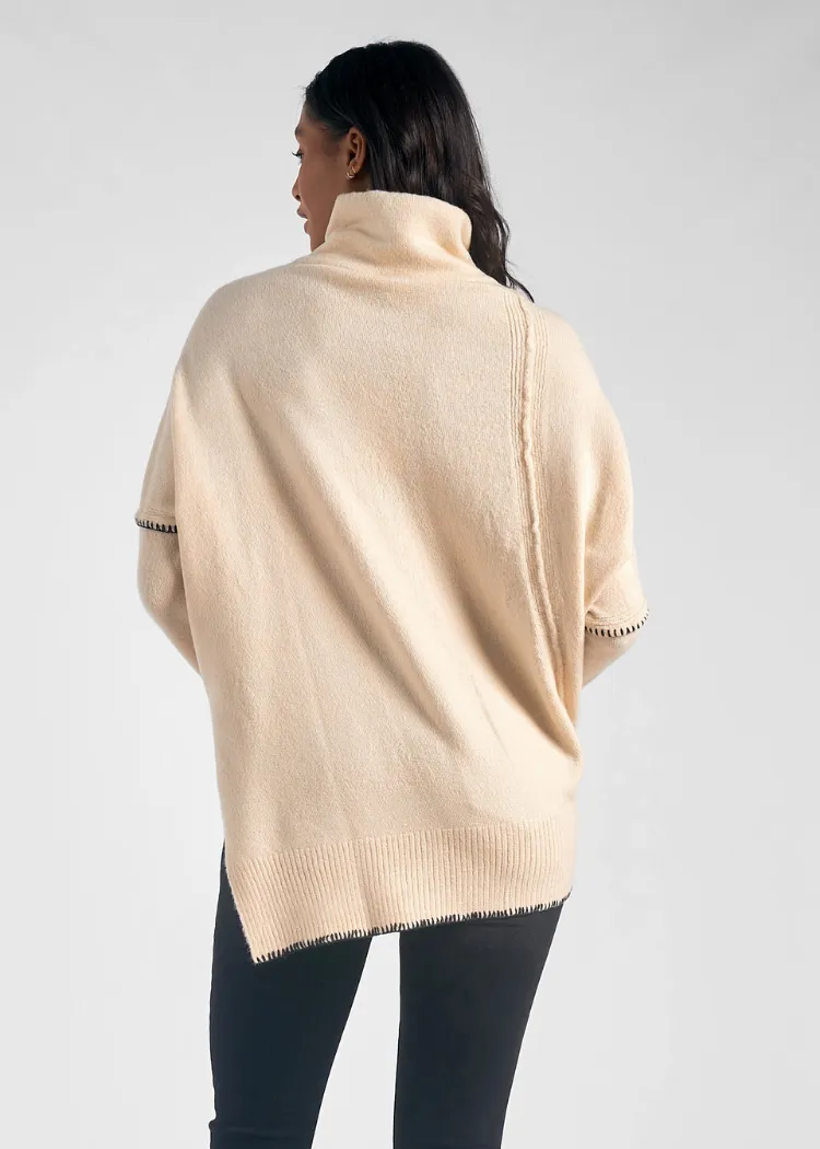 Elan Carolina Sweater - Beige ***FINAL SALE***