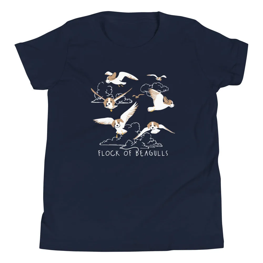 Flock Of Beagulls Kid's Youth Tee