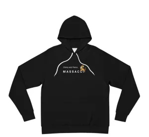 Glamy and fierce Black, Premium Blend Hoodie