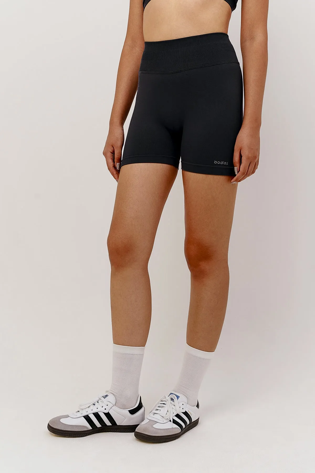 Honest Biker Short in Black (LAST PIECES)