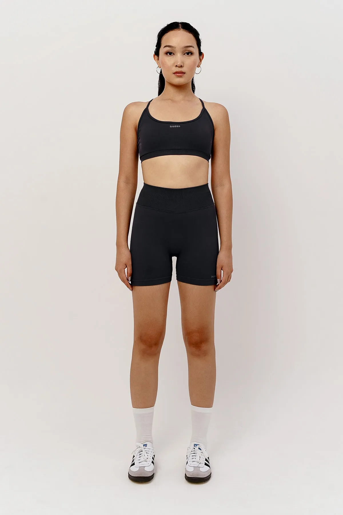 Honest Biker Short in Black (LAST PIECES)