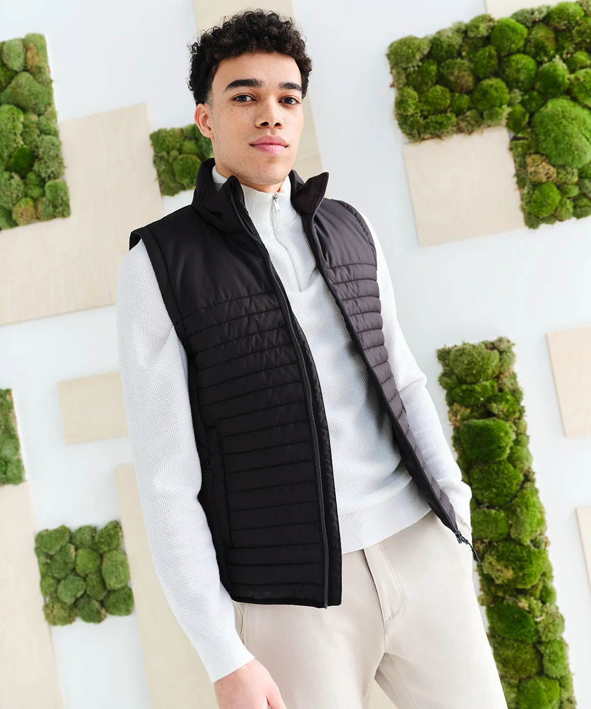 Honestly Made Recycled Thermal Bodywarmer | Black