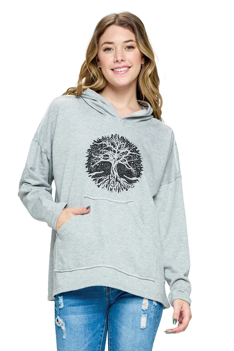 Hoodie Tree of Life Print