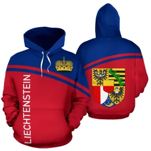 Liechtenstein All Over Hoodie - Curve Version - BN04