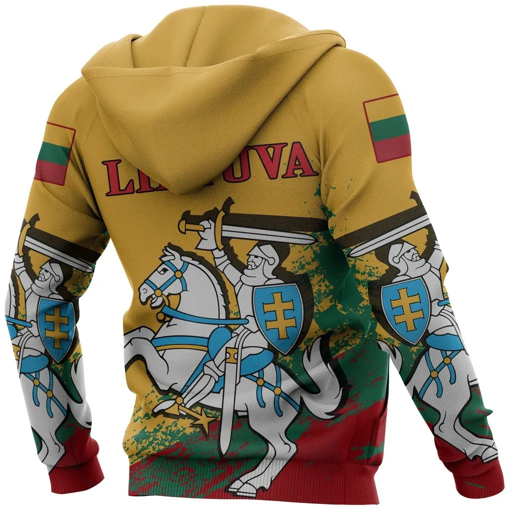 Lithuania Special Zipper Hoodie A7