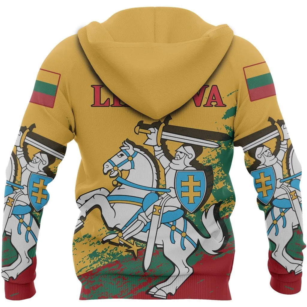 Lithuania Special Zipper Hoodie A7