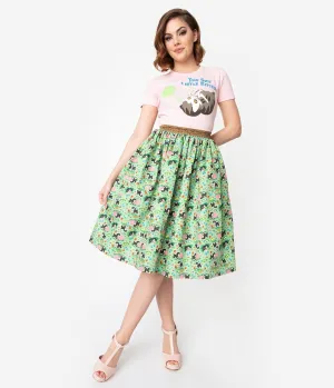 Little Golden Books x Unique Vintage Shy Little Kitten Swing Skirt