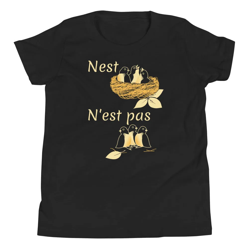 Nest N'est Pas Kid's Youth Tee