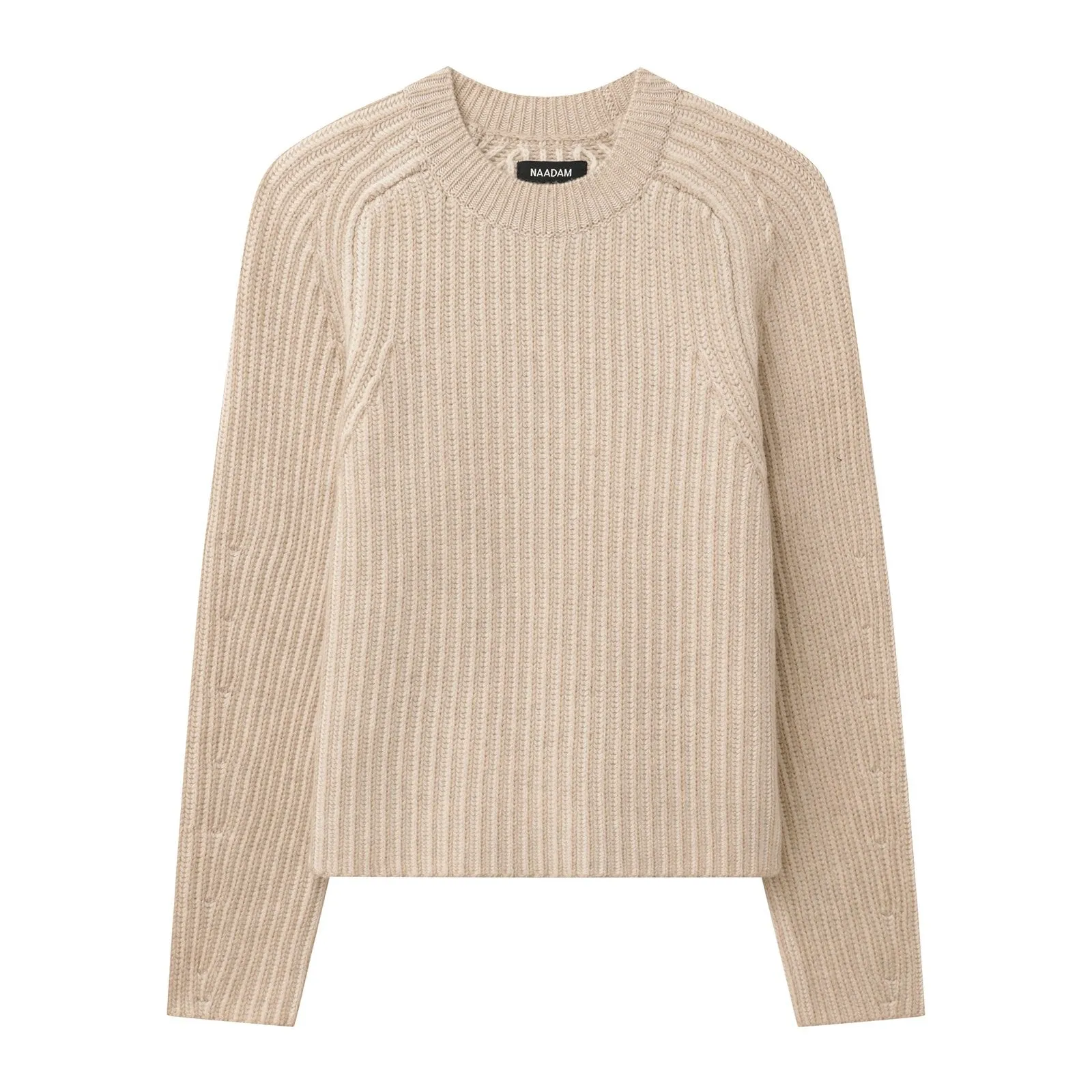 Ribbed Crewneck Sweater