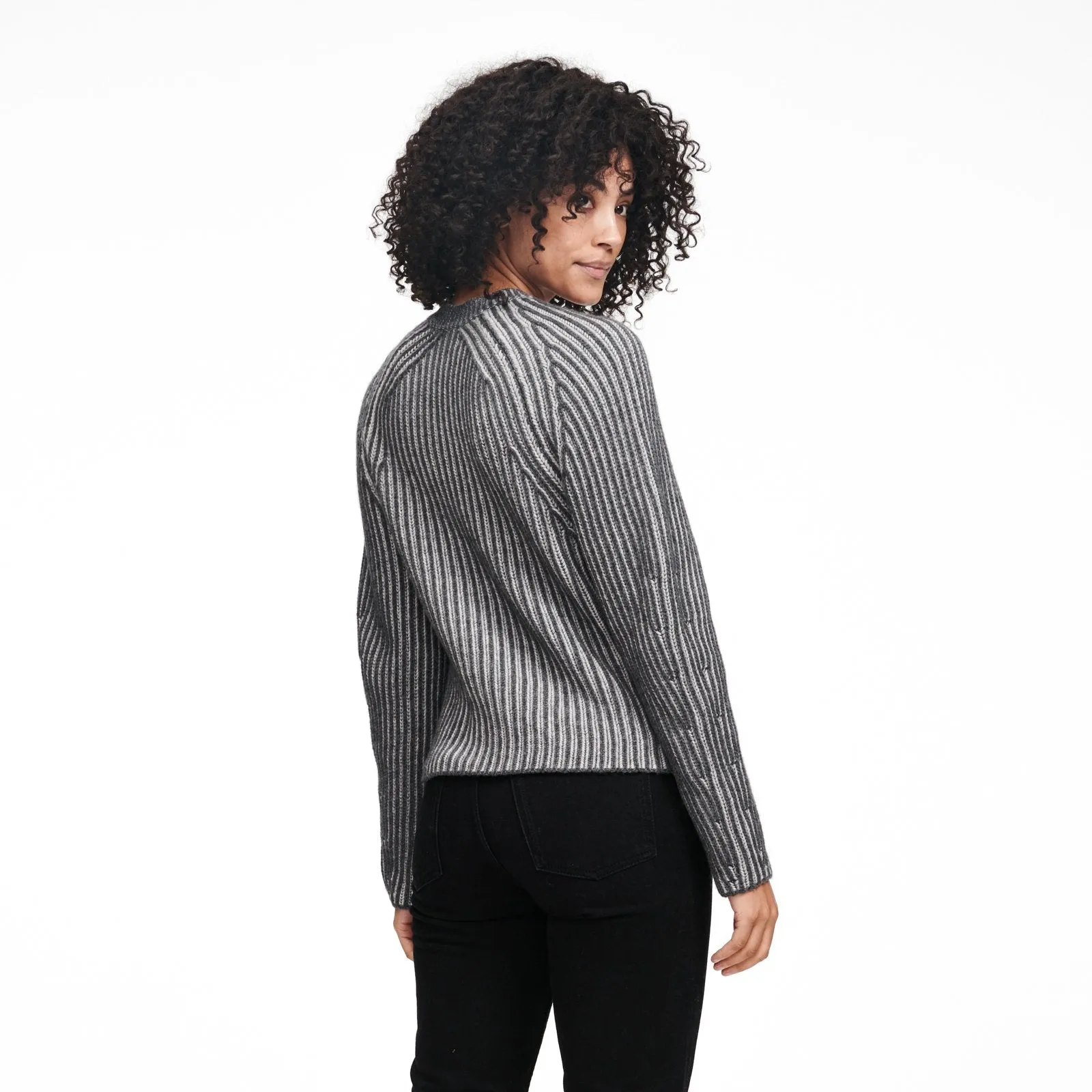 Ribbed Crewneck Sweater