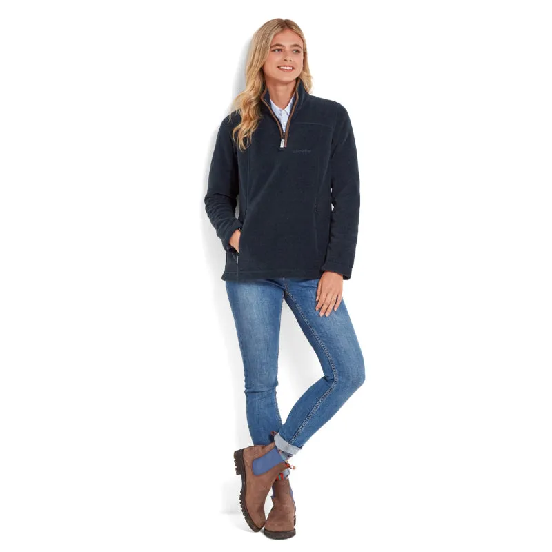 Schoffel Tilton 1/4 Zip Fleece - Petrol Blue