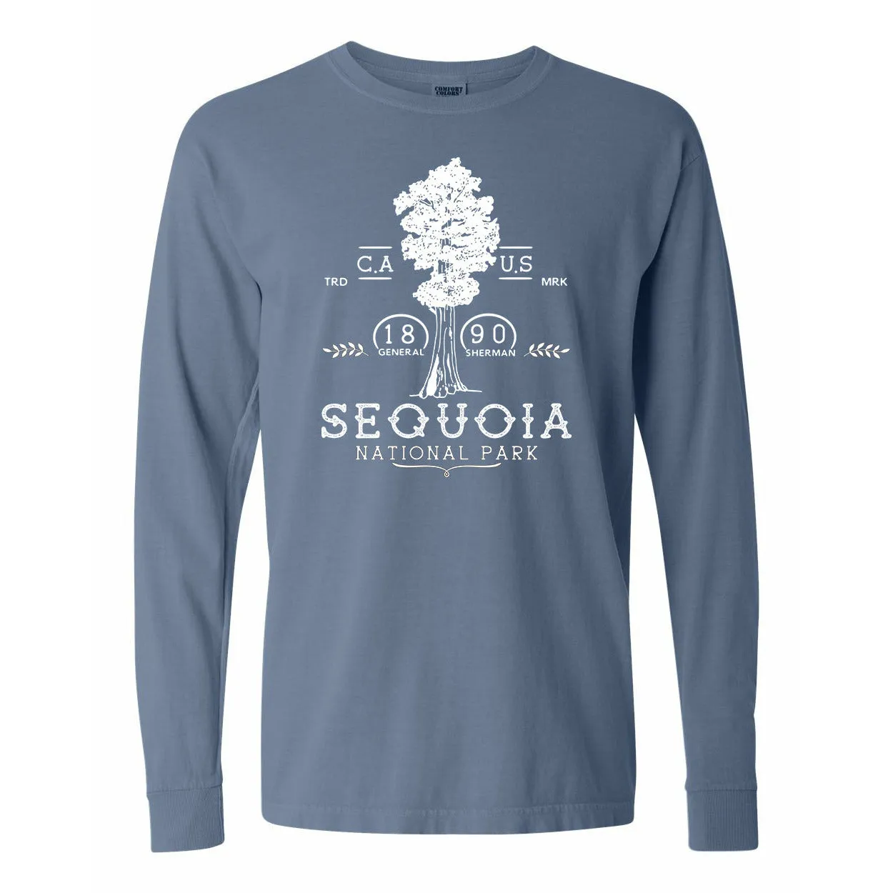 Sequoia National Park Comfort Colors Long Sleeve T Shirt