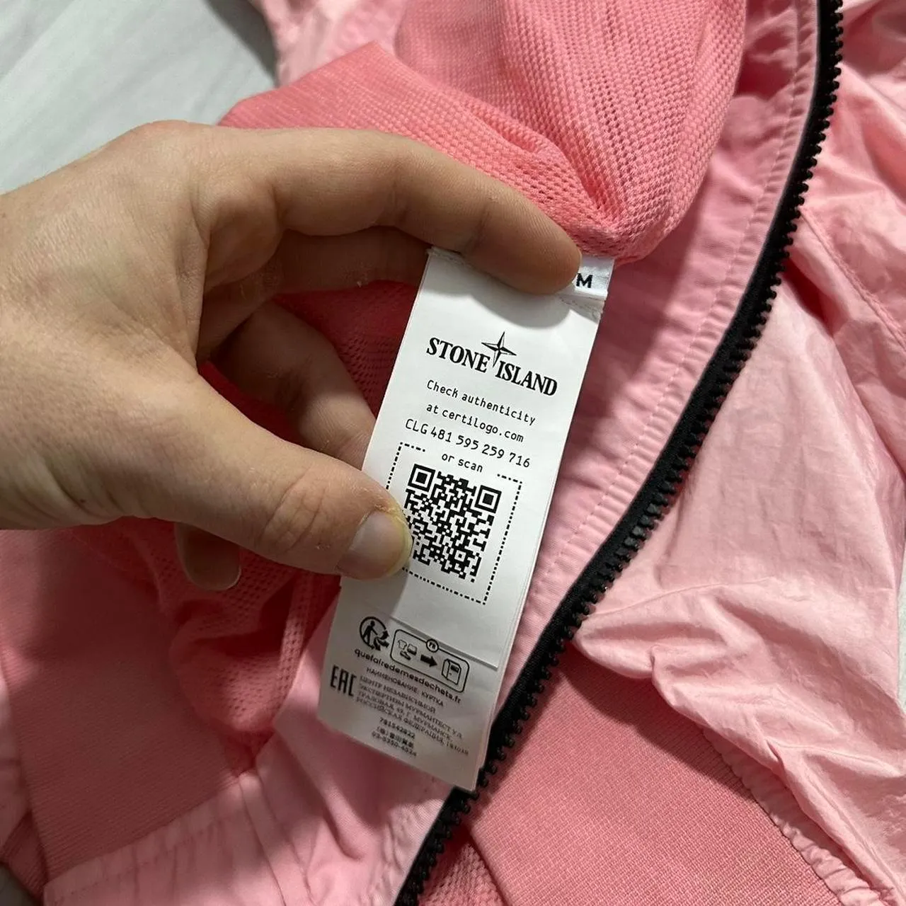 Stone Island Garment Dyed Crinkle Reps NY Jacket