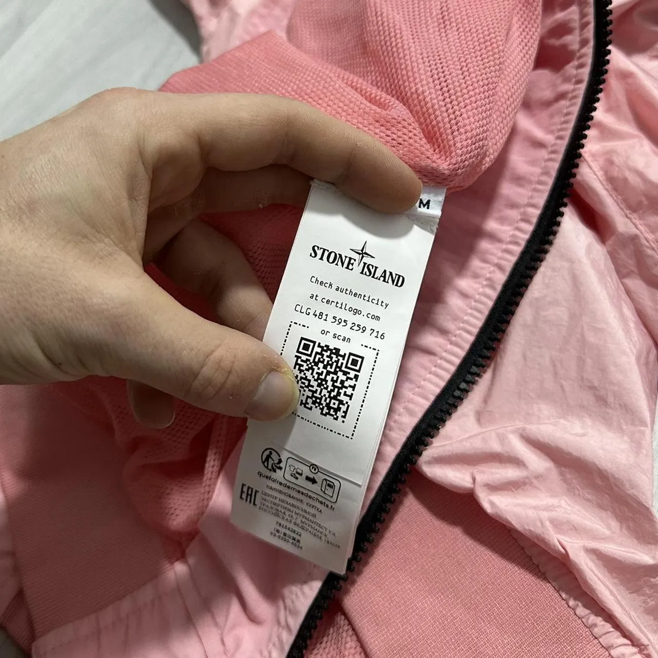 Stone Island Garment Dyed Crinkle Reps NY Jacket