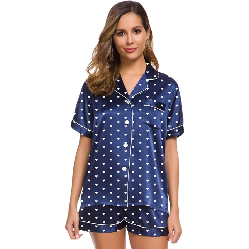 Women Lounge Dotted Sleepwear Sets