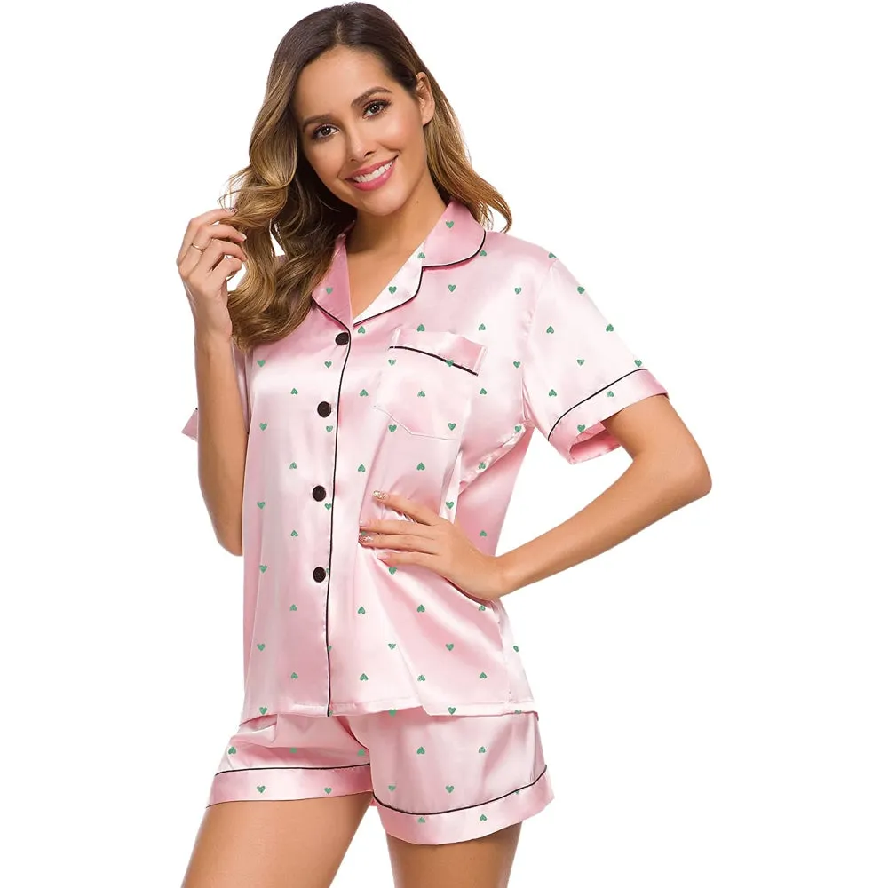 Women Lounge Dotted Sleepwear Sets