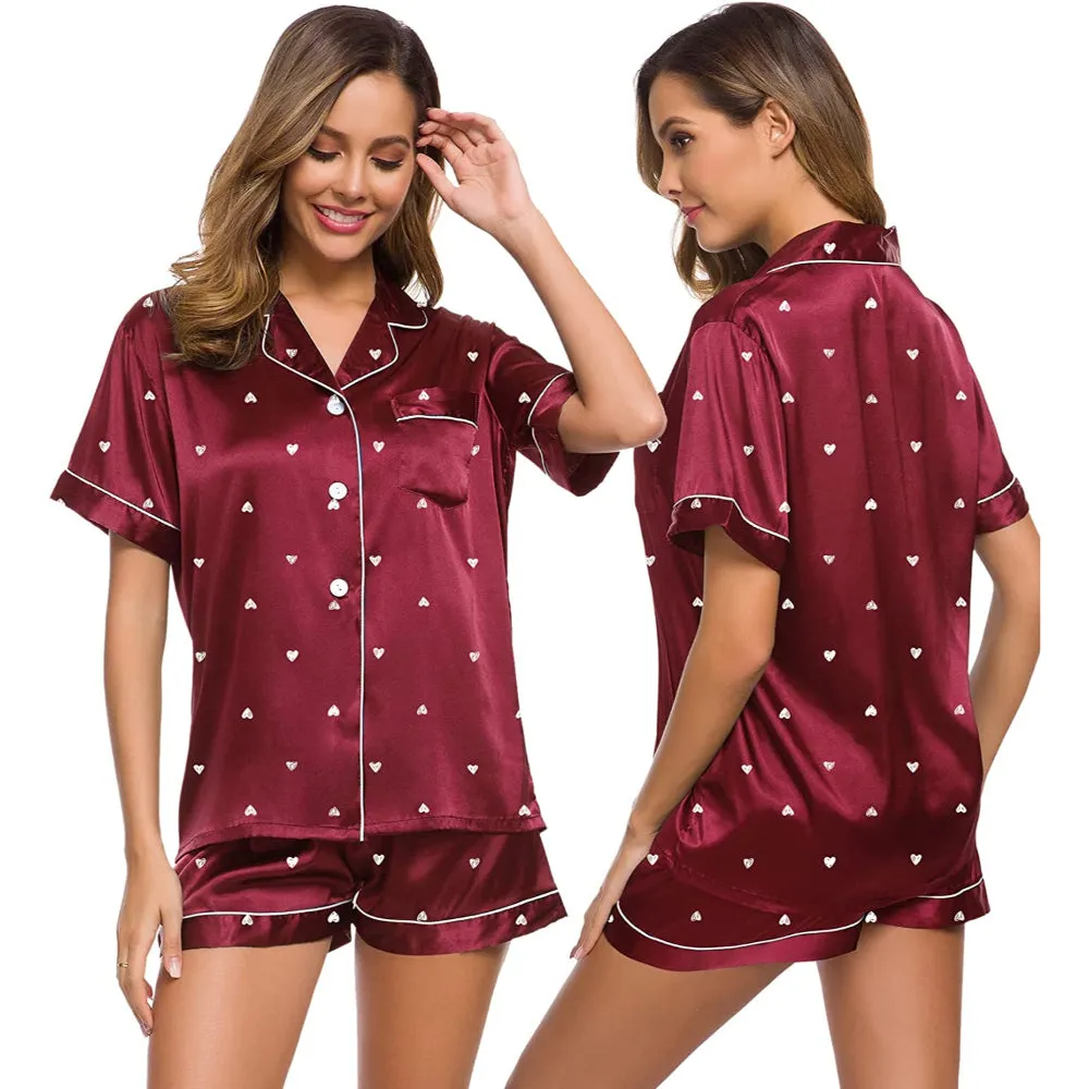 Women Lounge Dotted Sleepwear Sets