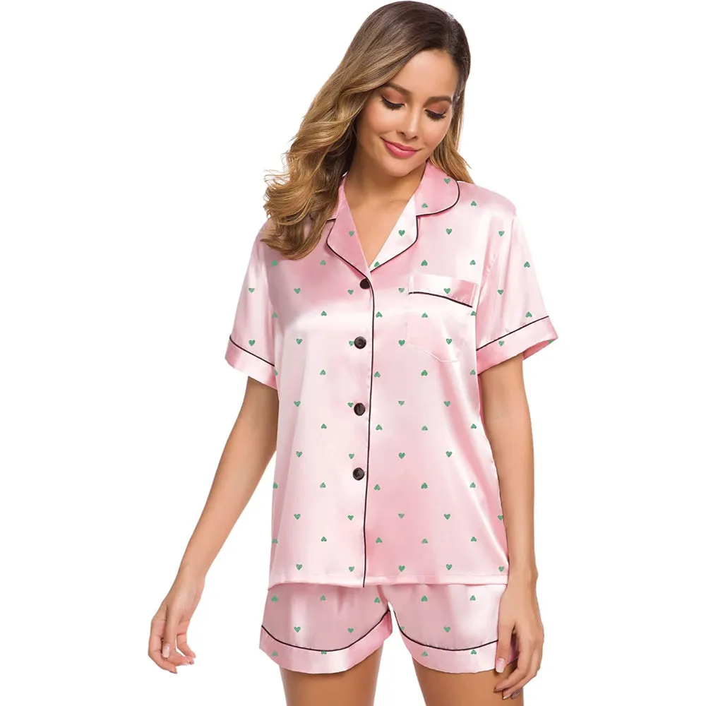 Women Lounge Dotted Sleepwear Sets