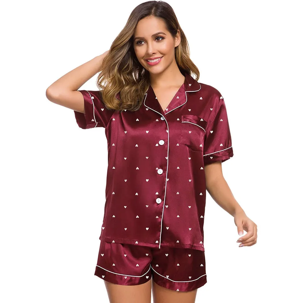 Women Lounge Dotted Sleepwear Sets