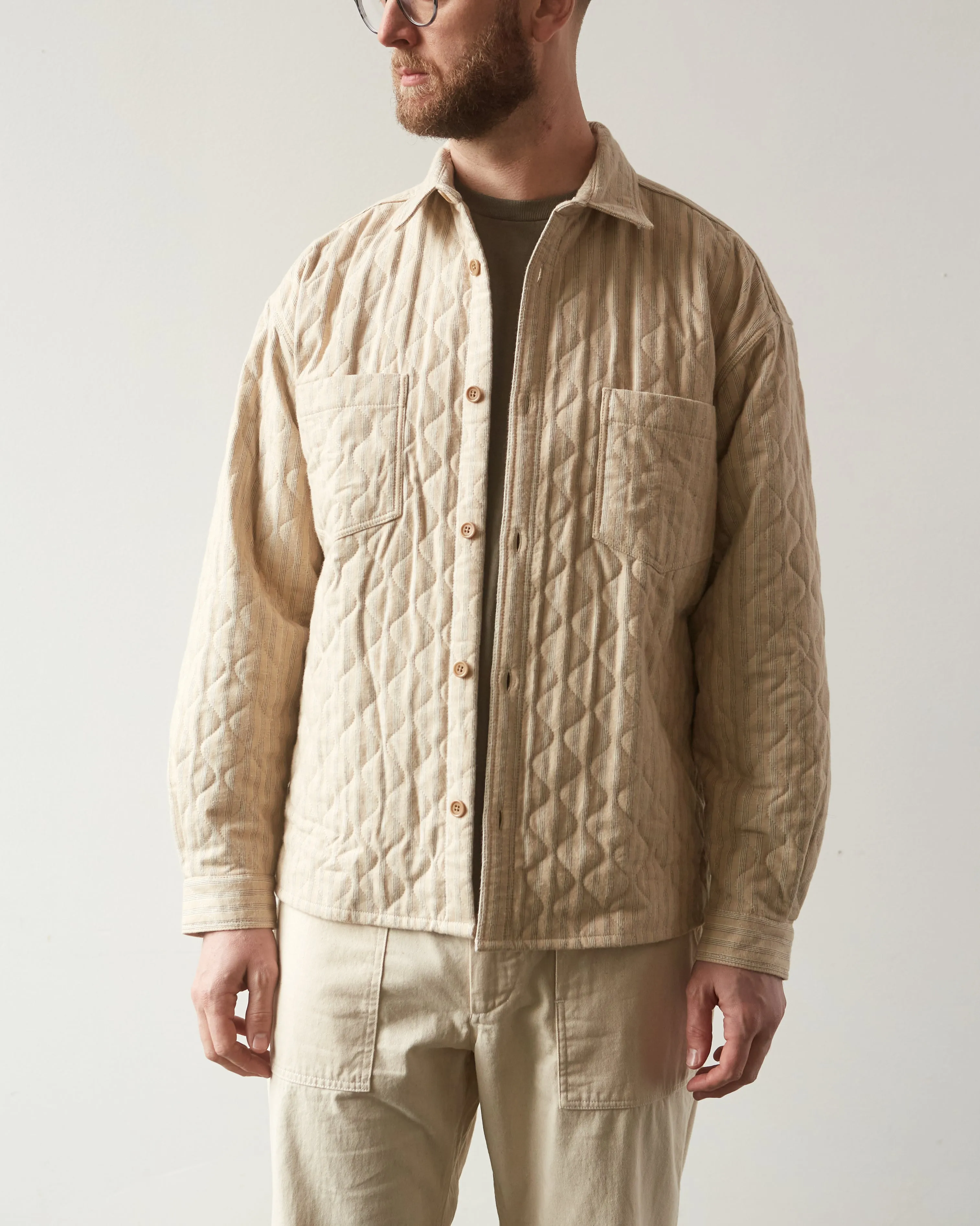 YMC Ryder Shirt, Beige